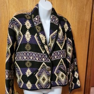 Woven Western style jacket